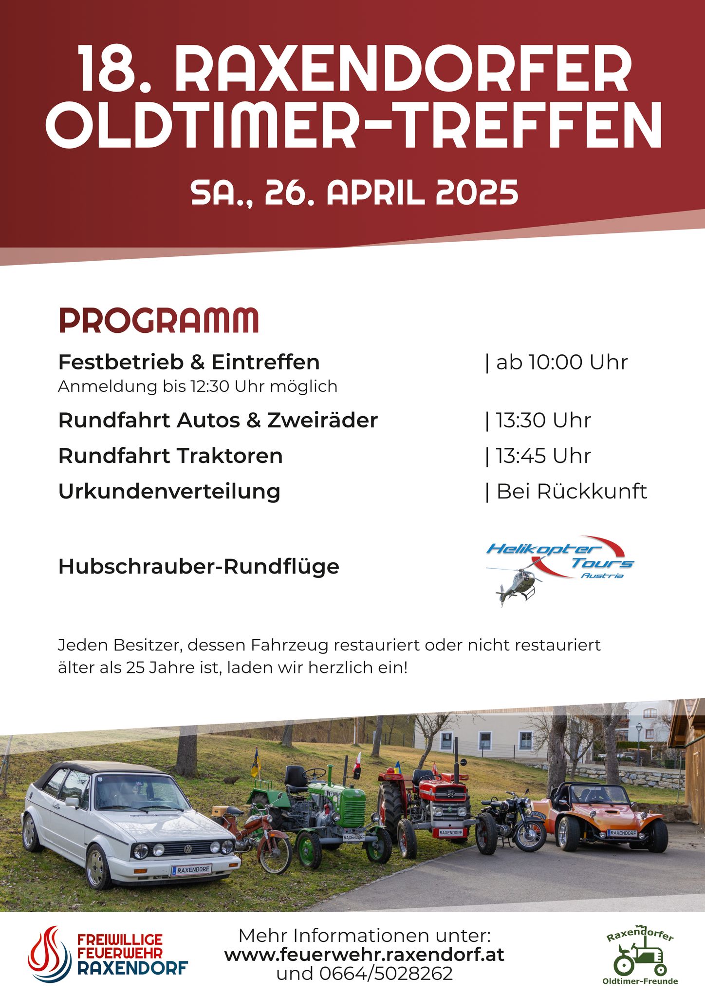 18. Raxendorfer Oldtimer-Treffen